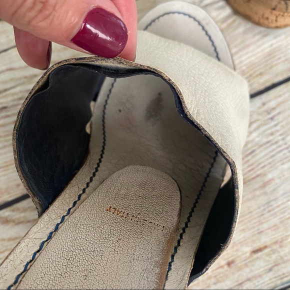 Mui Mui White Studded Platform Sandal Size 35.5 - Picture 9 of 12